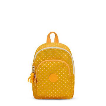 Kipling Curtis Compact Printed Convertible Rugzak Geel | België 1670KO